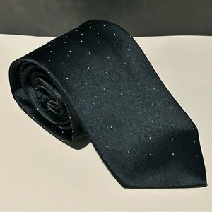 Bellini Black with Subtle Dots 57” Men’s Tie